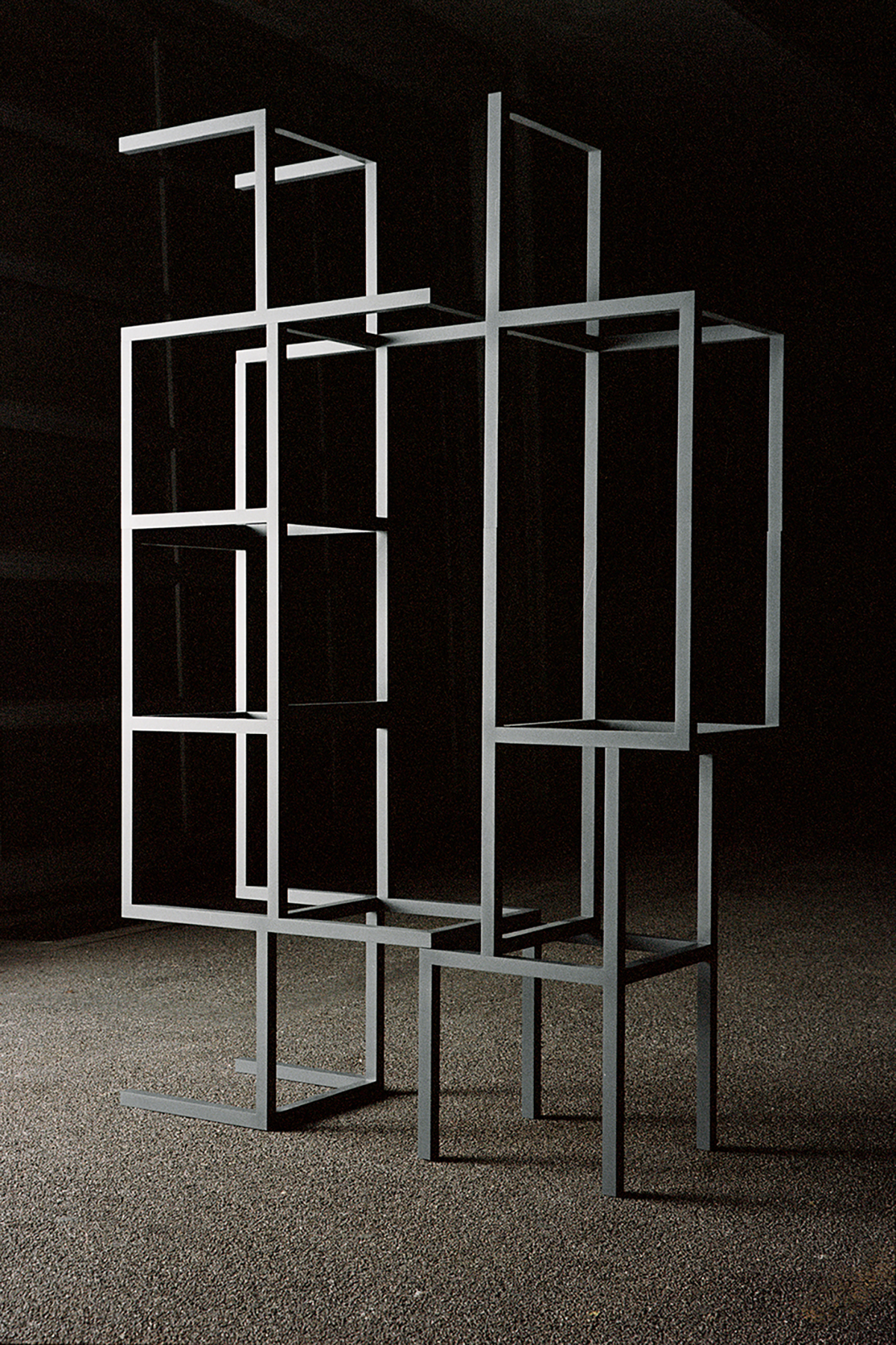 table sculpture by Valentin Egli